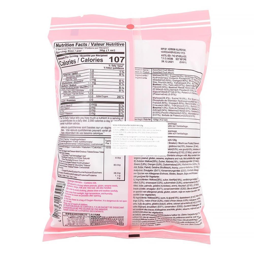 Japanese Assorted Fruit Mochi Japanese Assorted Fruit Mochi