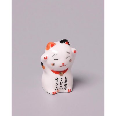 Maneki Neko Szerencse Macska Evőpálcika Tartó