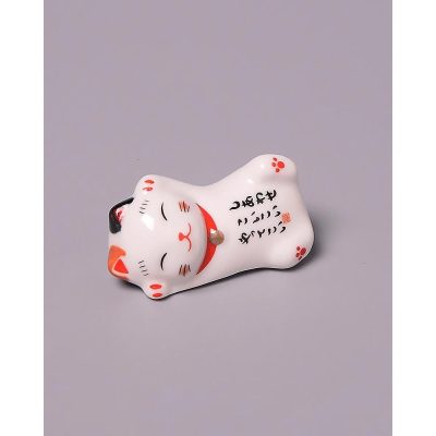 Maneki Neko Szerencse Macska evőpálcika tartó