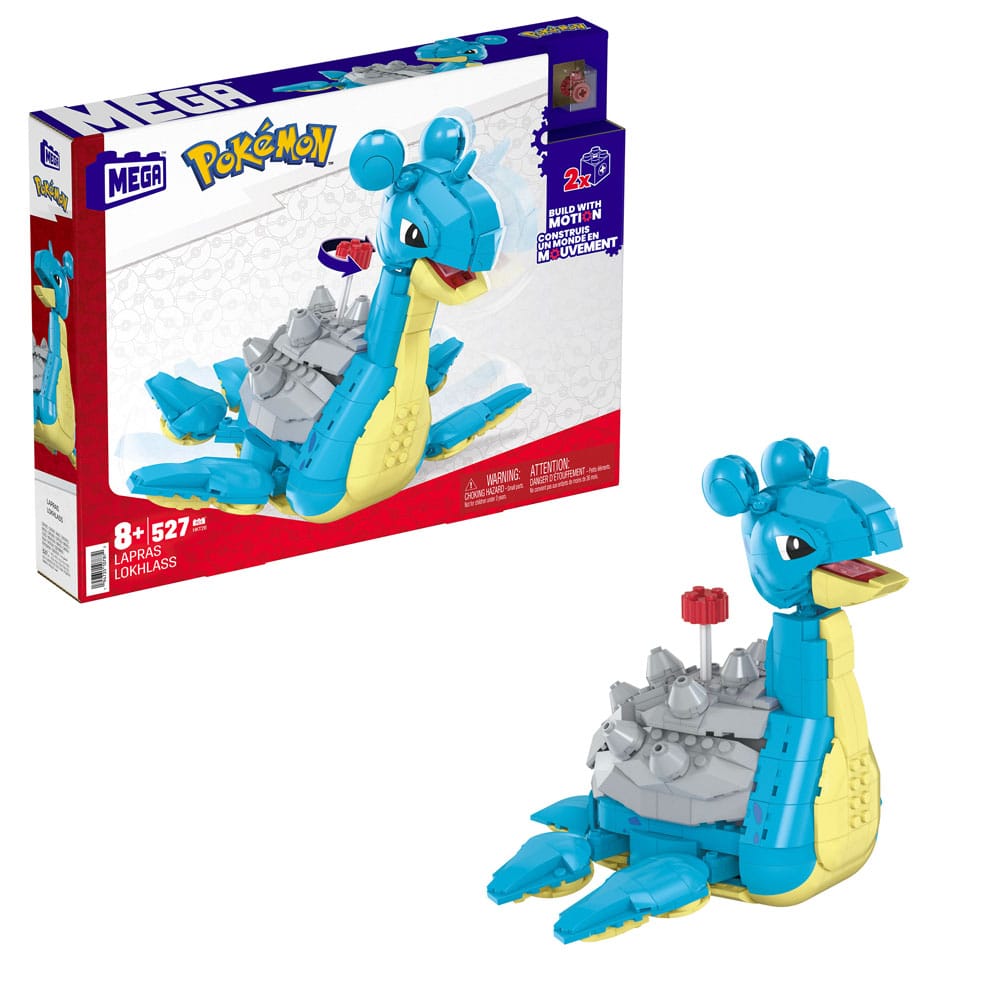 Pokémon Mega Construx Construction Set Lapras 19 cm Pokémon Mega Construx Construction Set Lapras 19 cm
