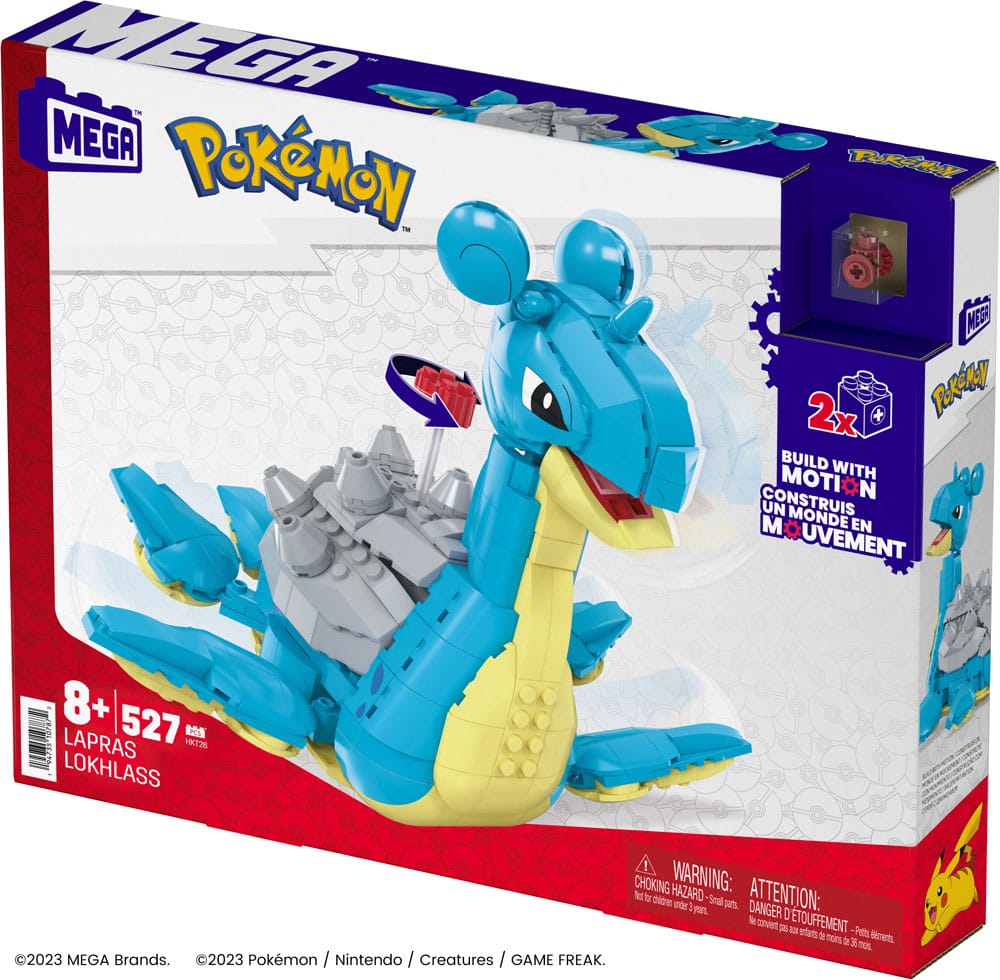 Pokémon Mega Construx Construction Set Lapras 19 cm Pokémon Mega Construx Construction Set Lapras 19 cm