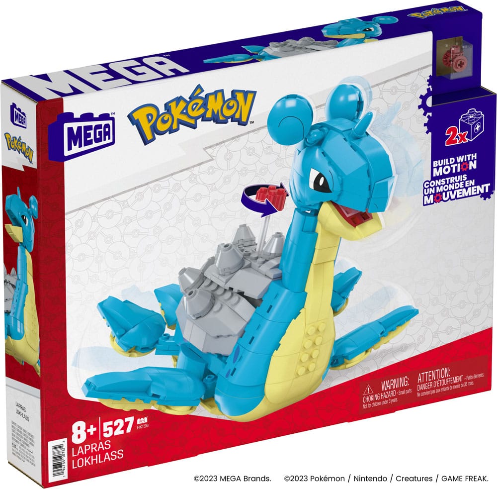 Pokémon Mega Construx Construction Set Lapras 19 cm Pokémon Mega Construx Construction Set Lapras 19 cm