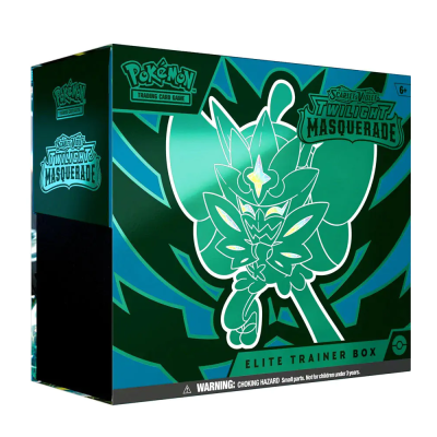 Pokemon TCG: Scarlet & Violet Twilight Masquerade Elite Trainer Box - Angol Nyelvű