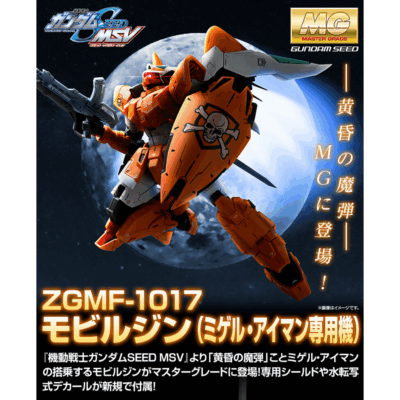 MG 1/100 ZGMF-1017 mobile ginn(Miguel Ayman custom)