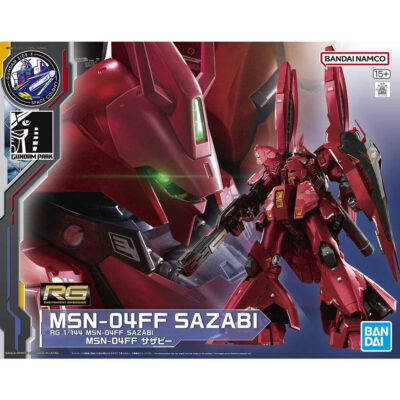 RG MSN-04FF Sazabi 1/144 14Cm Gundam Base Limited