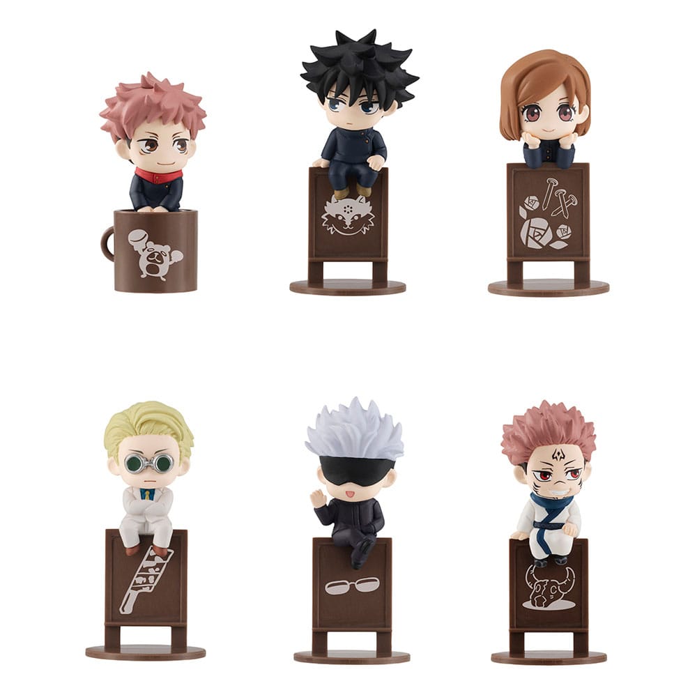 Jujutsu Kaisen Ochatomo Series Trading Figurák 4 cm (6) Jujutsu Kaisen Ochatomo Series Trading Figurák 4 cm (6)