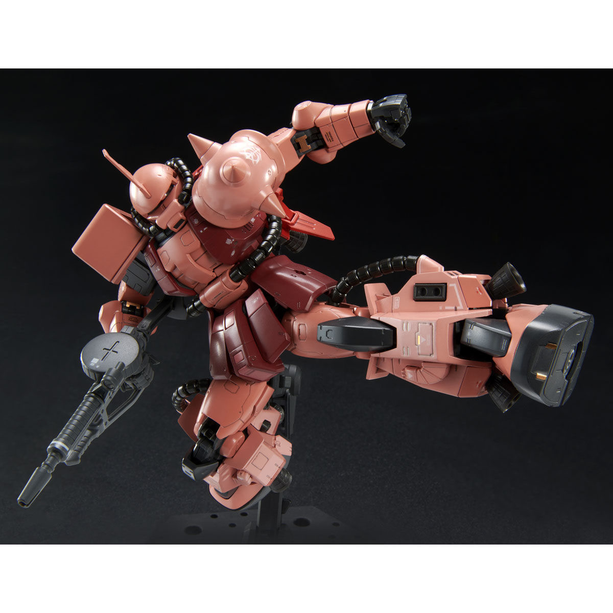 PB 1/144 RG High Mobility Type Zaku II Team Monster Custom PB 1/144 RG High Mobility Type Zaku II Team Monster Custom