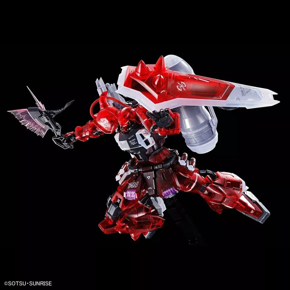 PB 1/100 MG 215 ZGMF-1000/A1 Gunner Zaku Warrior, Lunamaria Custom, clear color PB 1/100 MG 215 ZGMF-1000/A1 Gunner Zaku Warrior, Lunamaria Custom, clear color