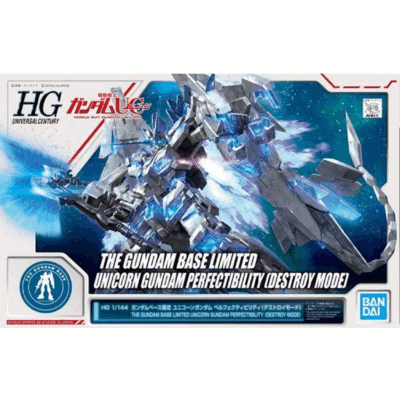 Gundam base HG Unicorn gundama perfectibility(destroy mode)