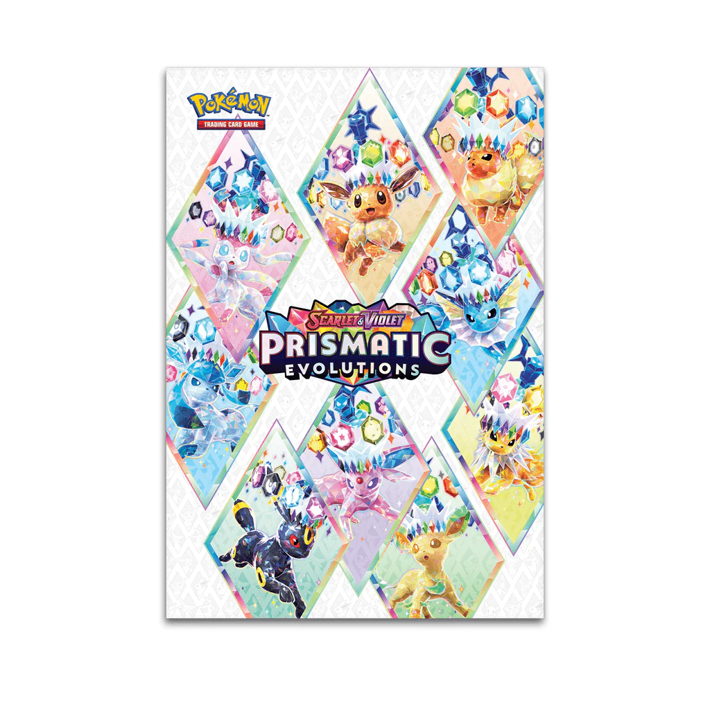 Pokemon Prismatic Evolutions Poster Collection Pokemon Prismatic Evolutions Poster Collection