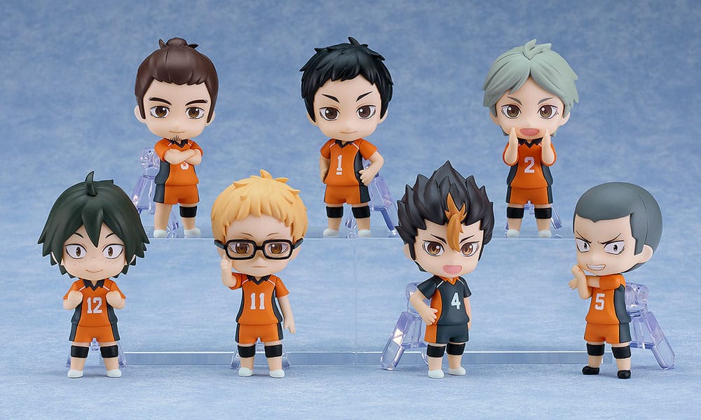 Haikyu!! Nendoroid Surprise Ver. 02 Karasuno Edition 7 cm Zsákbamacska Figura (1db Véletlenszerűen) Haikyu!! Nendoroid Surprise Ver. 02 Karasuno Edition 7 cm Zsákbamacska Figura (1db Véletlenszerűen)