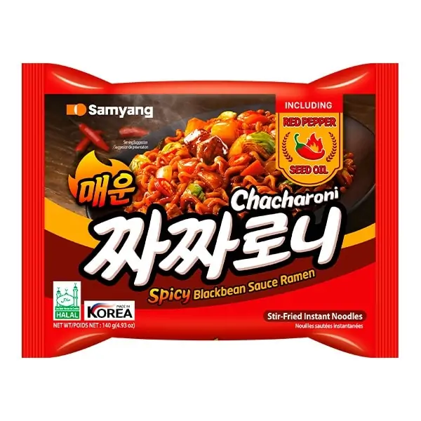 Samyang Csípős Chancharoni Jjajang Ramen 140g Samyang Csípős Chancharoni Jjajang Ramen 140g