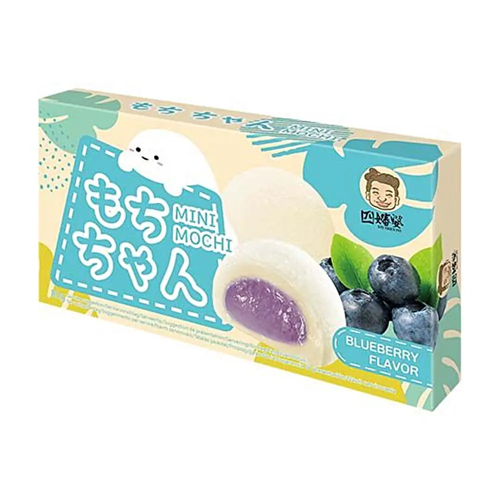 SZU SHEN PO Mochi Blueberry Mini 80g SZU SHEN PO Mochi Blueberry Mini 80g
