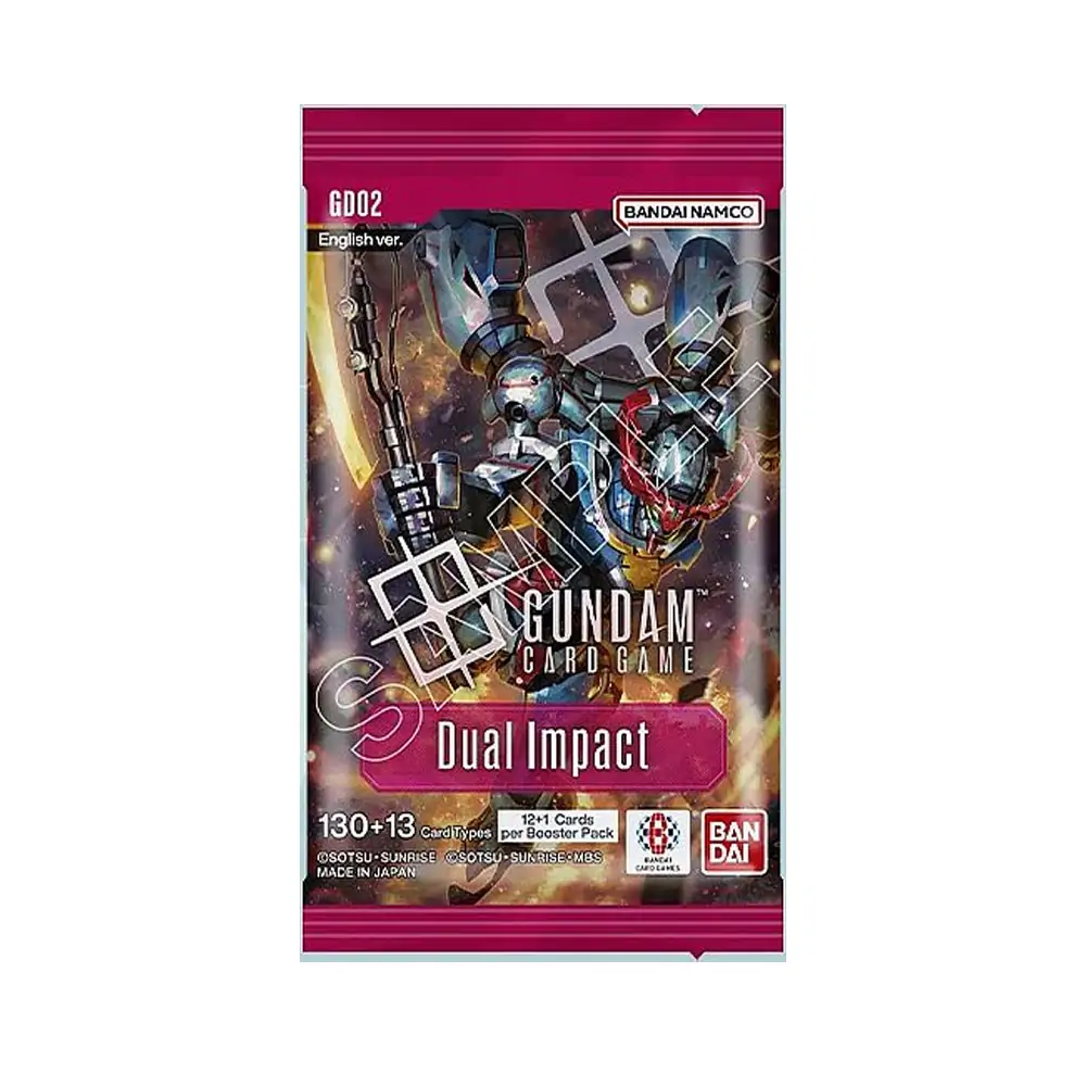 Gundam Card Game Dual Impact Booster GD02 Gundam Card Game Dual Impact Booster GD02