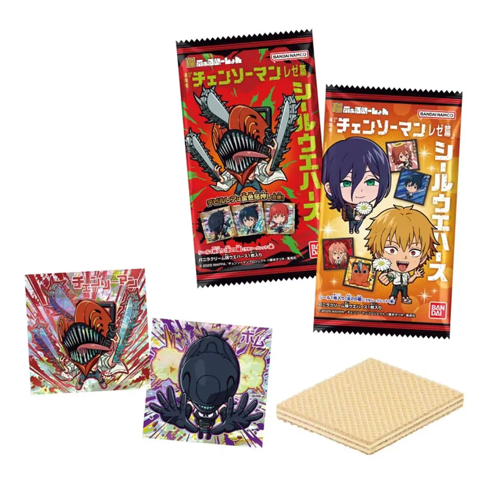 Chainsaw Man Reze Arc Seal Nápolyiszelet Matricával Chainsaw Man Reze Arc Seal Nápolyiszelet Matricával