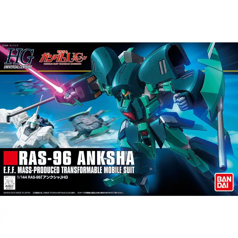 Hguc Rsa-96 Anksha 1/144 Hguc Rsa-96 Anksha 1/144