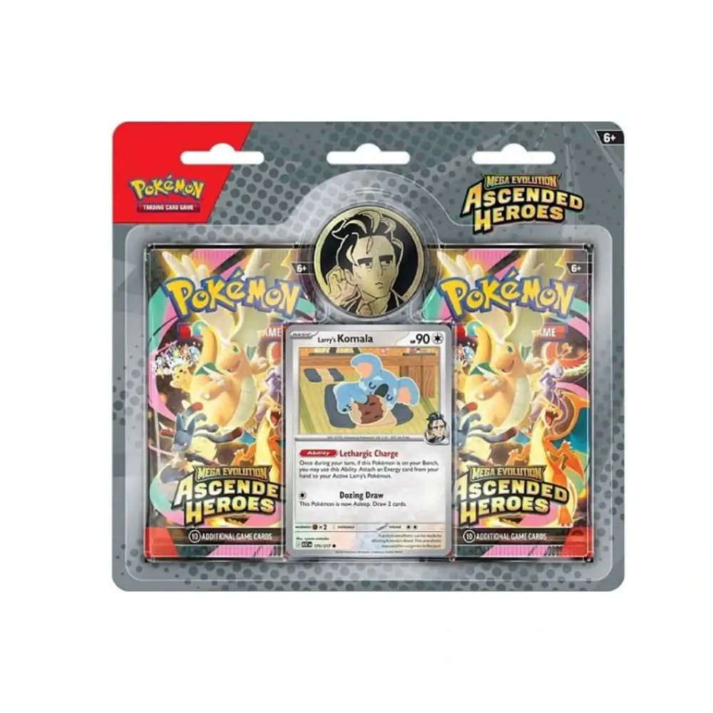 Pokémon TCG: ME02.5 Ascended Heroes Komala 2-Pack Blister Pokémon TCG: ME02.5 Ascended Heroes Komala 2-Pack Blister