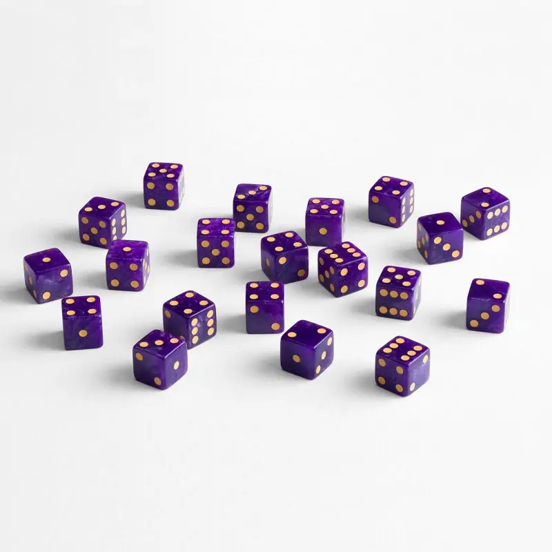 Full Pack of D6s-Q Workshop Purple&Gold Full Pack of D6s-Q Workshop Purple&Gold