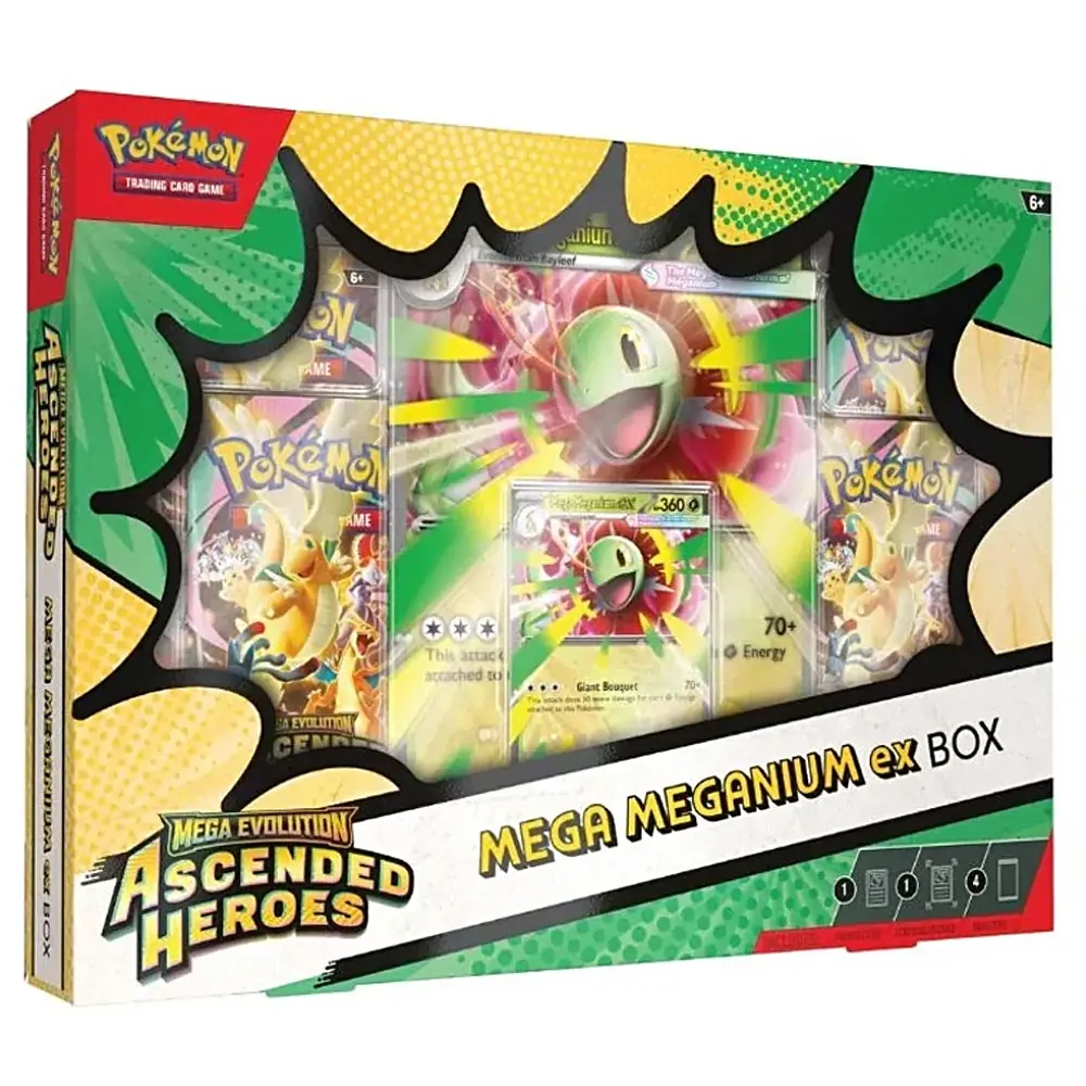Pokémon TCG: Mega Meganium Ex box Pokémon TCG: Mega Meganium Ex box