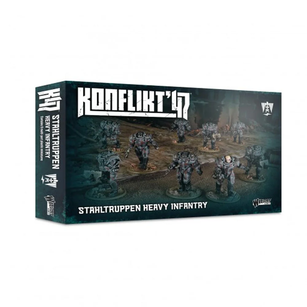 Konflikt '47 New Edition 2025 Stahltruppen Heavy Infantry Konflikt '47 New Edition 2025 Stahltruppen Heavy Infantry