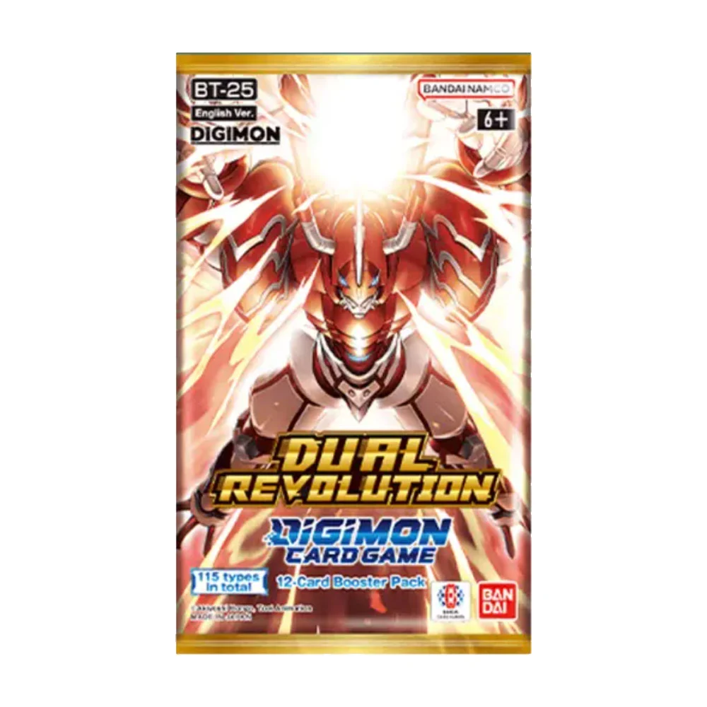 Digimon Card Game - Dual Revolution BT25 Booster EN Digimon Card Game - Dual Revolution BT25 Booster EN