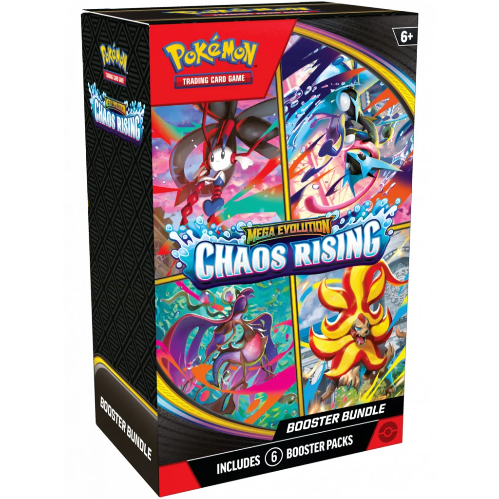 Pokémon TCG: Mega Evolution 4.0 - Chaos Rising Booster Bundle Pokémon TCG: Mega Evolution 4.0 - Chaos Rising Booster Bundle