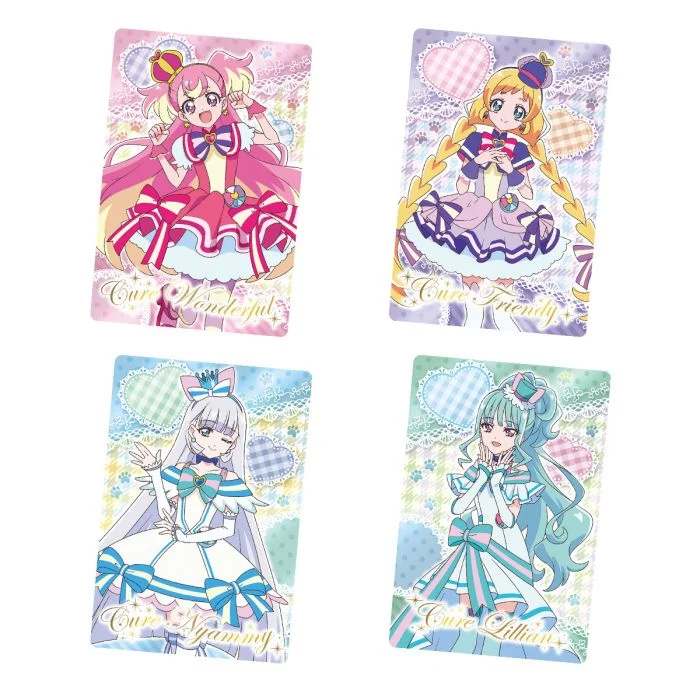 Bandai Pretty Cure You And Idol Glittering Card Gummy 10g Bandai Pretty Cure You And Idol Glittering Card Gummy 10g