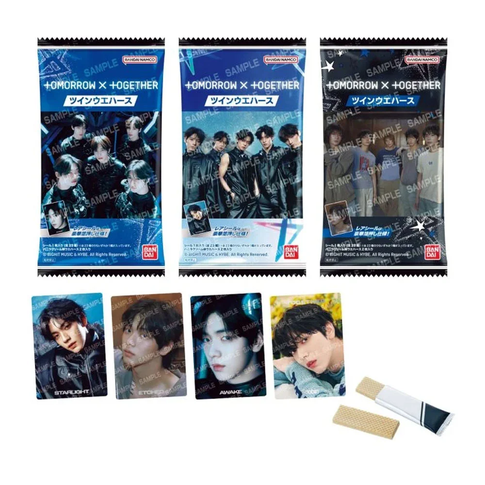 Bandai Tomorrow X Together Sticker Twin Wafers 10.6g Bandai Tomorrow X Together Sticker Twin Wafers 10.6g