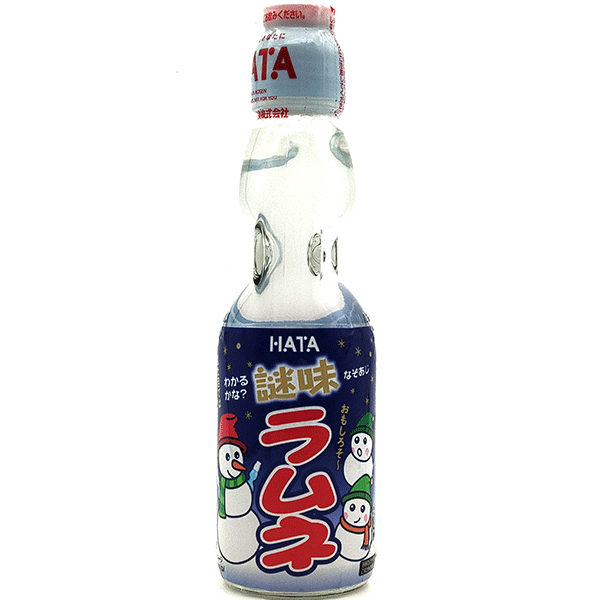 Hata Ramune White Soda with a Secret Flavor 200ml