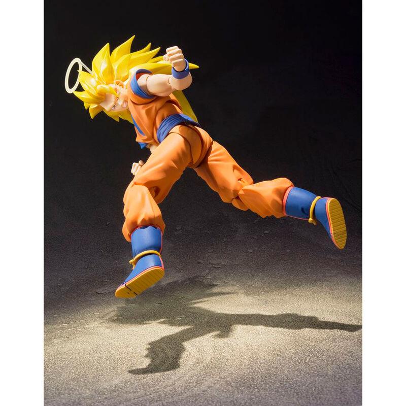 Dragon Ball Z S.H. Figuarts SSJ 3 Son Goku Figura 16 cm